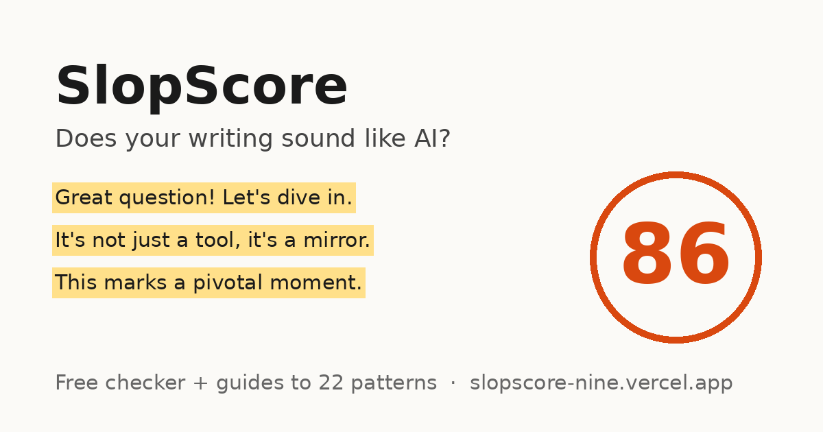 SlopScore